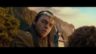 The Hobbit (2012) Extended Edition - Elrond meets Bilbo (HD)