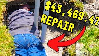 Customer SAVES Over $40,000 on Plumbing REPAIR