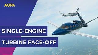 Fly-off: TBM 910 vs. SF50 Vision Jet