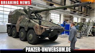 150 Neu Boxer RCT30 für die Bundeswehr - Großbritannien will 250 Boxer RCH155 Radhaubitzen kaufen!