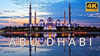 Abu Dhabi, United Arab Emirates 1 Hour 4k Drone Aerial Relaxation Film ,Calming Music .