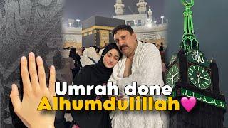 Performed Umrah Alhumdulillah || Islamabad to Makkah || Yusma Akhund