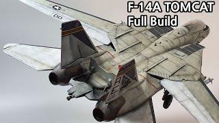 F-14A TOMCAT US.NAVY 1/48 Scale  Full Build (Academy)