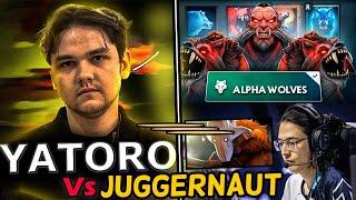 Yatoro picks Lycan against Watson on Juggernaut in 14.5k AVG MMR Game