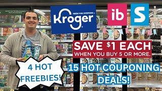 4 HOT NEW KROGER FREEBIES! ~ 15 HOT KROGER COUPONING DEALS ~ MEGA EVENT CONTINUES ~10/11/24-10/15/24