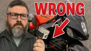 Grave Error Encountered on the Turbo Charged Hayabusa
