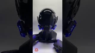 Кибер Cosplay будущего, карнавальная маска - [ miMinix LED UniSky ]. Киберпанк TechWear