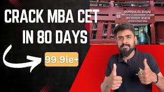 How to Crack MBA CET in 3 Months | MBA CET 2025 Preparation Strategy | Mock Strategy