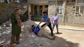Tension in the yard: Mahan's confrontation with Mehdi and Setareh and Hamideh's resistance!