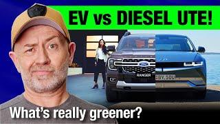 EV versus diesel ute: what's REALLY really greener? | Auto Expert John Cadogan