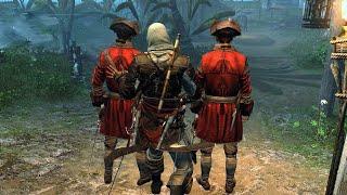 Assassin's Creed 4 Black Flag Night Predator Stealth Gameplay With Explorer Outfit