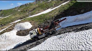 Spezial Transport ️ mit dem LKW zum Titlis ️