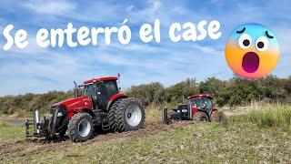 HACIENDO un CAMINO para llegar al RIO GUALEGUAY (SE ENTERRÓ EL CASE IH)