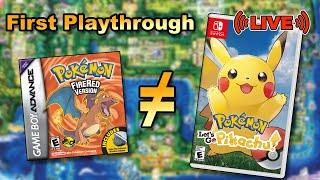 Gen 3 player tries Let's Go Pikachu for the FIRST time