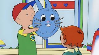 Caillou makes a Bunny for Rosie | Caillou Classics