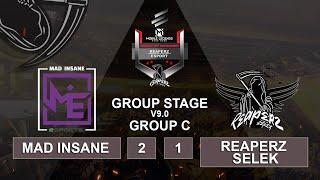 [ MONTLY TOURNAMENT MLBB V9.0 ] MAD INSANE VS REAPERZ SELEK ( GROUP C )