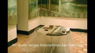 Persian Room San Francisco. Art studio Sergey Konstantinov.