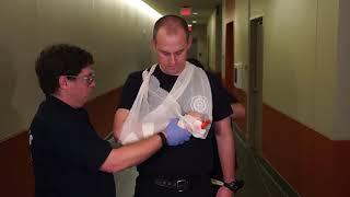 EMT arm splinting