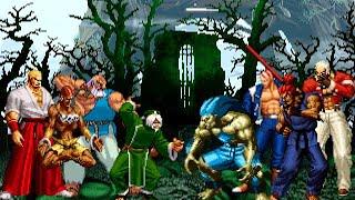 [KOF Mugen] Memorial | Geese, Gouken, Dhalsim, Chin vs Billy, Yashiro, Blanka, Gouki [ 4vs4 ]