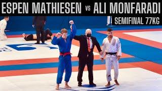 Espen Mathiesen vs Ali Monfaradi- Semifinal Abu Dhabi World Professional Jiu Jitsu Championship 2021