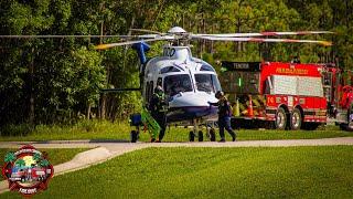 Crash Leads to Trauma Hawk Having To Land (08/14/24).