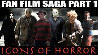 Jason, Michael, Freddy, Leatherface vs Ash Williams ICONS OF HORROR 1