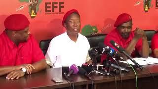 Julius malema singena nge vosho in parliament