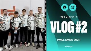 TEAM SPIRIT: PMSL EMEA 2024. VLOG 2 (ENG SUBS)