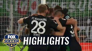 VfL Wolfsburg vs. FC Augsburg | 2016-17 Bundesliga Highlights