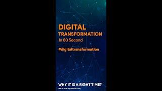 Digital Transformation explained in 80 sec #Shorts