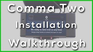 Comma Two Installation Walkthrough!