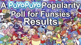 Puyo Puyo Popularity Polls RESULTS! (Repost from@Nenilein)