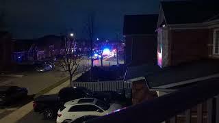 Brampton 2 am Multiple Cops keep arriving at domestic dispute at home