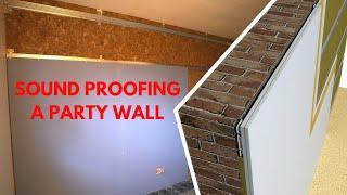 How To Sound Proof a Party Wall