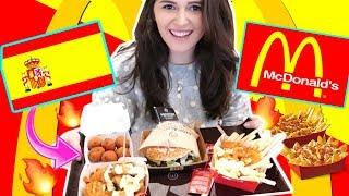 Probando el MENU especial de MCDONALDS ESPAÑA! Steph T