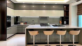 +200 Modular Kitchen Ideas 2024 Modern Kitchen Cabinet Colours |Open Kitchen Home #InteriorDesign P9