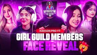 Special Face Reveal Of Our Hakson Pro Yt Guild Members - Garena free fire || Hakson Official ||