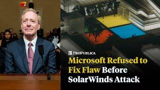 Microsoft Refused to Fix Flaw Before SolarWinds Hack, Whistleblower Says