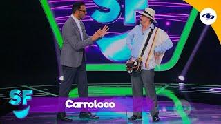 Carroloco nuevamente interrumpe en el set de Sábados Felices