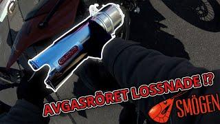  AVGASRÖRET LOSSNADE ?? | KTM 690 SMC-R