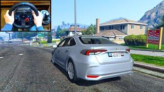 2020 Toyota Corolla Realistic Driving!! - GTA 5