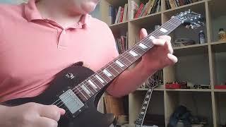 Iron Maiden -Wasted years (solo cover)