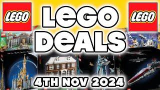 LEGO - MORE EARLY BLACK FRIDAY DEALS  - DISNEY STORE - ASDA - JADLAM TOYS - 4TH NOV 2024