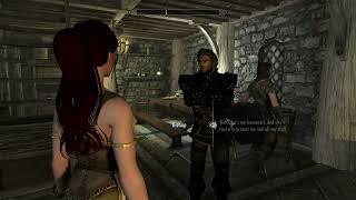 Skyrim Romance Mod; Bishop bringing the important questions to the table.