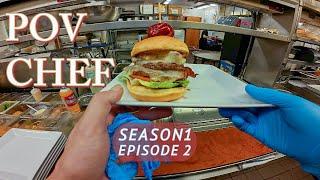 POV Cooking: Morning Prep + Lunch shift / Restaurant Life Drama