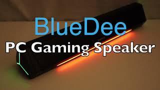 Bluedee PC Gaming Soundbar Unboxing, Demo & Review