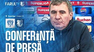 Managerul Gheorghe Hagi a prefațat meciul cu Slobozia, din etapa a 16-a