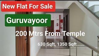 Flat For Sale Guruvayoor 2 bedroom Near Temple, 9388890009