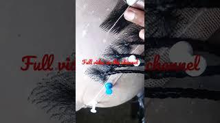 How to ventilate a lace closure #shorts #shortsfeed #hairtutorial