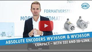 Compact absolute Rotary Encoder for Industry 4.0 | SIKO WV3650M & WH3650M